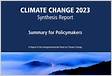 Climate Change 2023 Synthesis Report